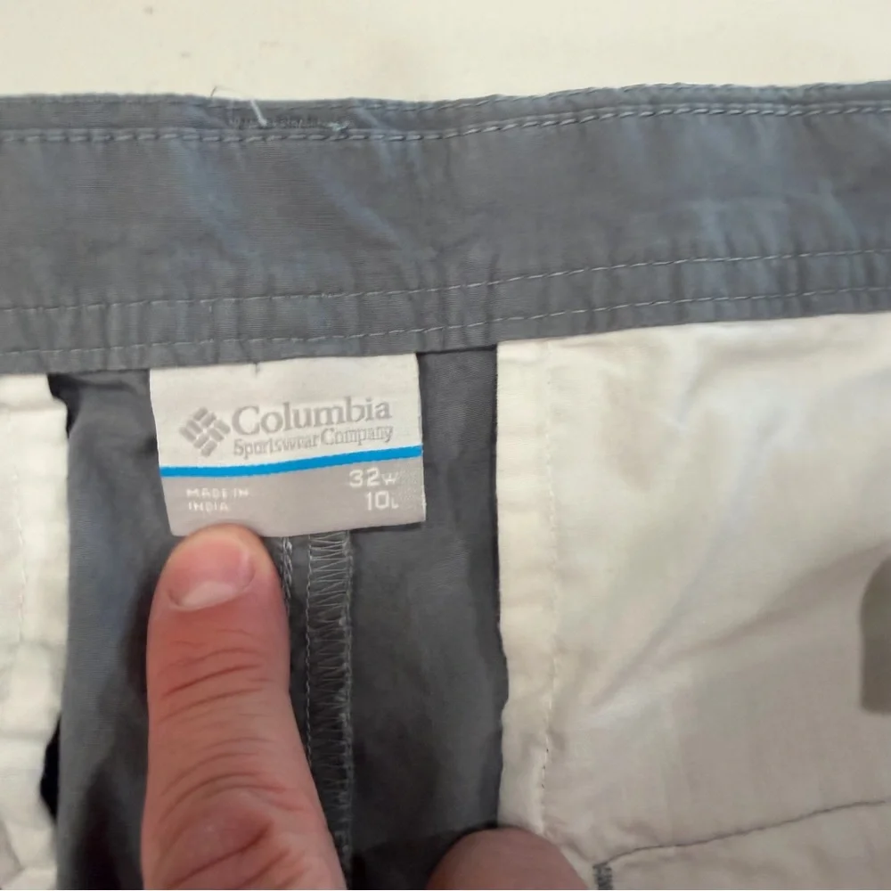Columbia Men’s Washed Out Shorts Grey Ash - 32